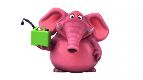 Videohive - Fun Elephant - 3D Animation - 38907312 - 38907312