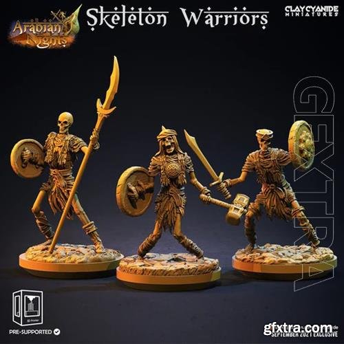 Skeleton Warriors 3D Print