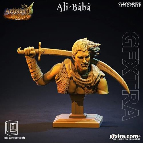 Ali-Baba Bust 3D Print