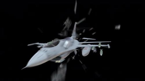 Videohive - Jet Fighter 4k - 38930735 - 38930735