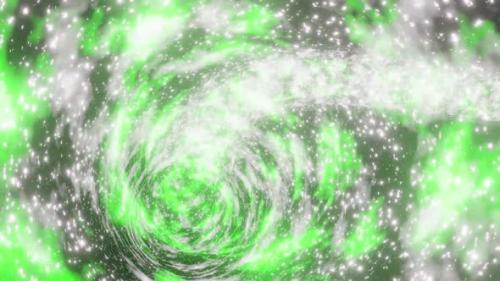 Videohive - Space Tunnel Vj Loop Moving Background For VR 4K - 38931611 - 38931611