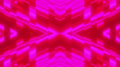 Videohive - Neon Noised Bright Red X Background For Party Vj Loop 4K - 38931617 - 38931617