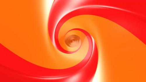 Videohive - Red and Orange Two Colors Loopable Tunnel - 38957901 - 38957901