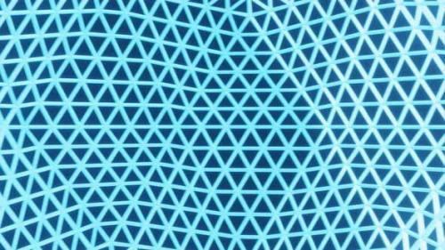 Videohive - Seamless looping abstract triangle pattern glowing light blue network background - 38960493 - 38960493