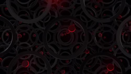 Videohive - Dark Background And Moving Red Circle - 38960722 - 38960722