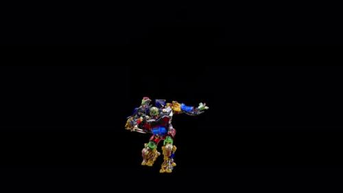 Videohive - 70 Robot Dancing 4K - 38961437 - 38961437