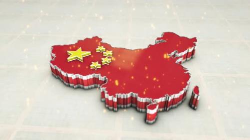 Videohive - China Map Paper - 38964989 - 38964989