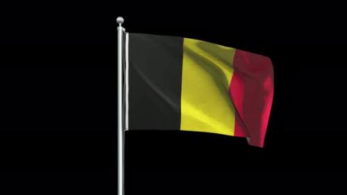 Videohive - Belgium Flag Big - 38965008 - 38965008