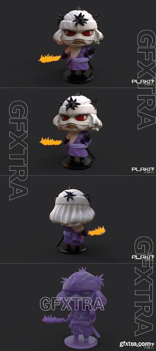 PlaKit Samurai X Shishio Makoto 3D