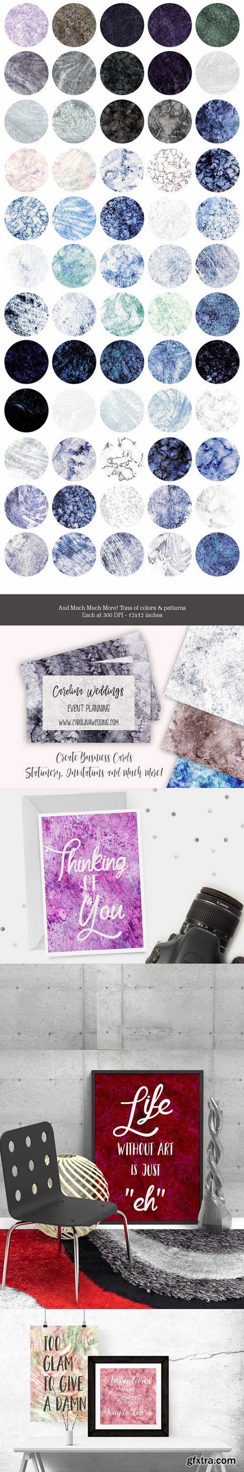 Marble Watercolor Texture Big Bundle 1396179