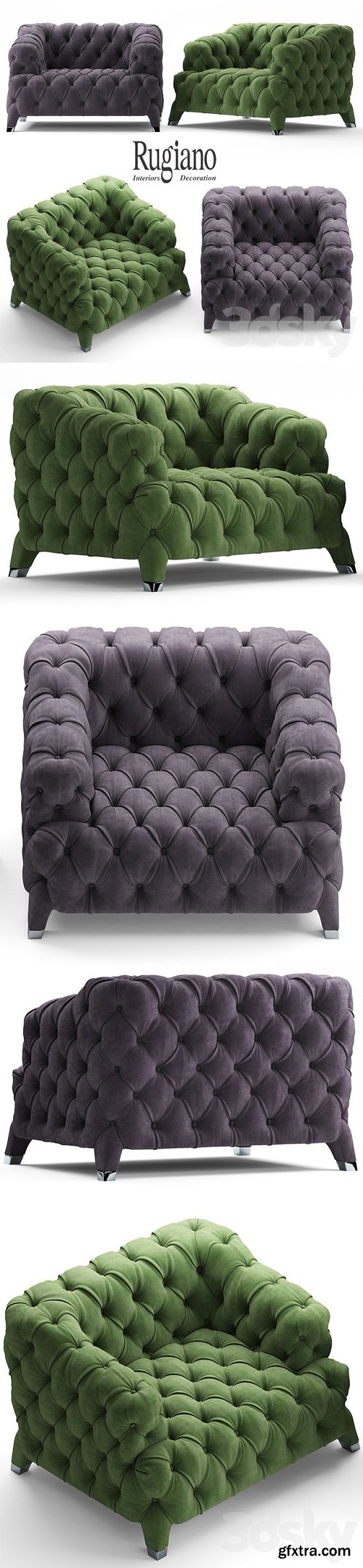 Armchair rugiano cloud