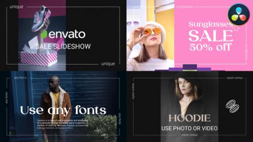 Videohive - Stylish Sale Slideshow | DaVinci Resolve - 38924642 - 38924642