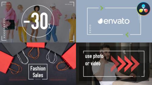 Videohive - Fashion Sales Slideshow for DaVinci Resolve - 38958800 - 38958800