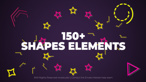 Videohive - 150+ Shape Elements for Premiere Pro - 38961270 - 38961270