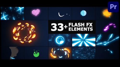 Videohive - Flash FX Elements | Premiere Pro MOGRT - 38972128 - 38972128