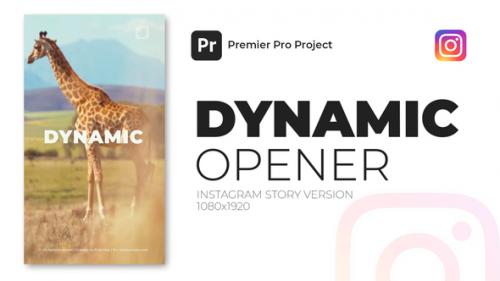 Videohive - Dynamic Stomp Opener Instagram | MOGRT - 38972608 - 38972608