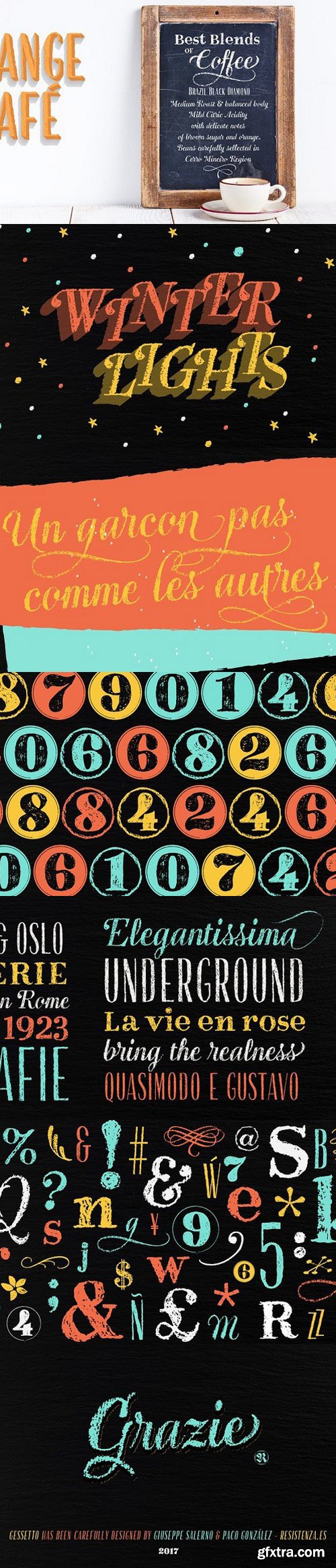 Gessetto Family (9 fonts)