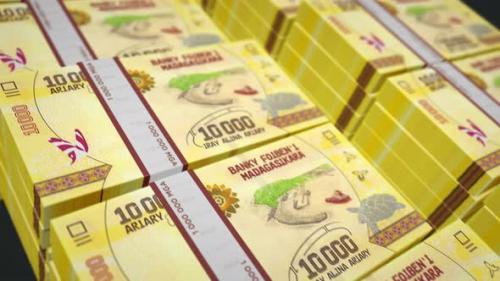 Videohive - Madagascar Ariary money banknotes pack seamless loop - 38993076 - 38993076