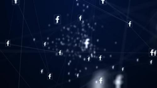 Videohive - Facebook Icon Connection Network - 39003466 - 39003466