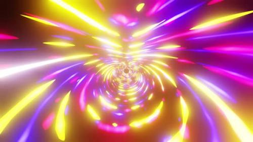 Videohive - Firework Multicolored Splash Vj Loop Background 4K - 39005321 - 39005321