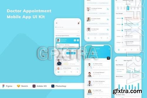 Doctor Appointment Mobile App UI Kit 2G9Z3HX
