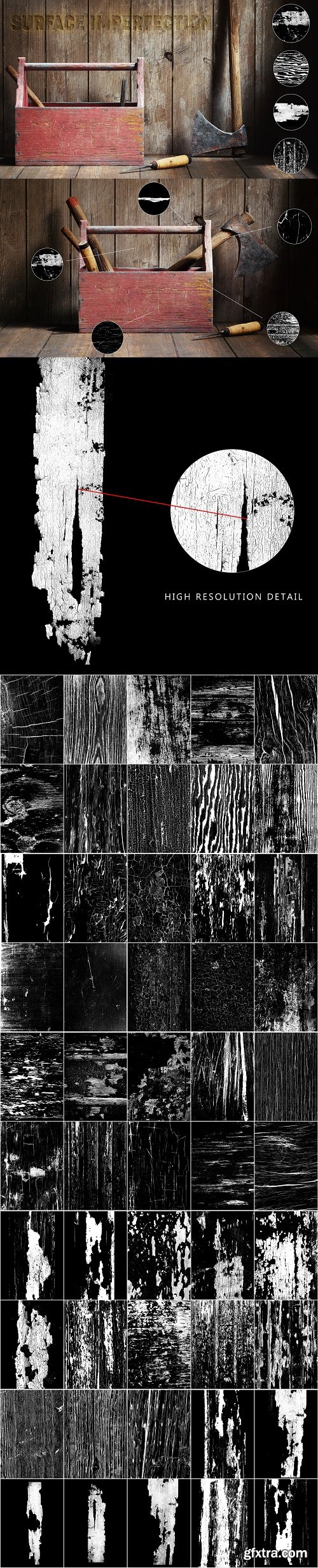 ArtStation - Wood surface Imperfection Vol 03