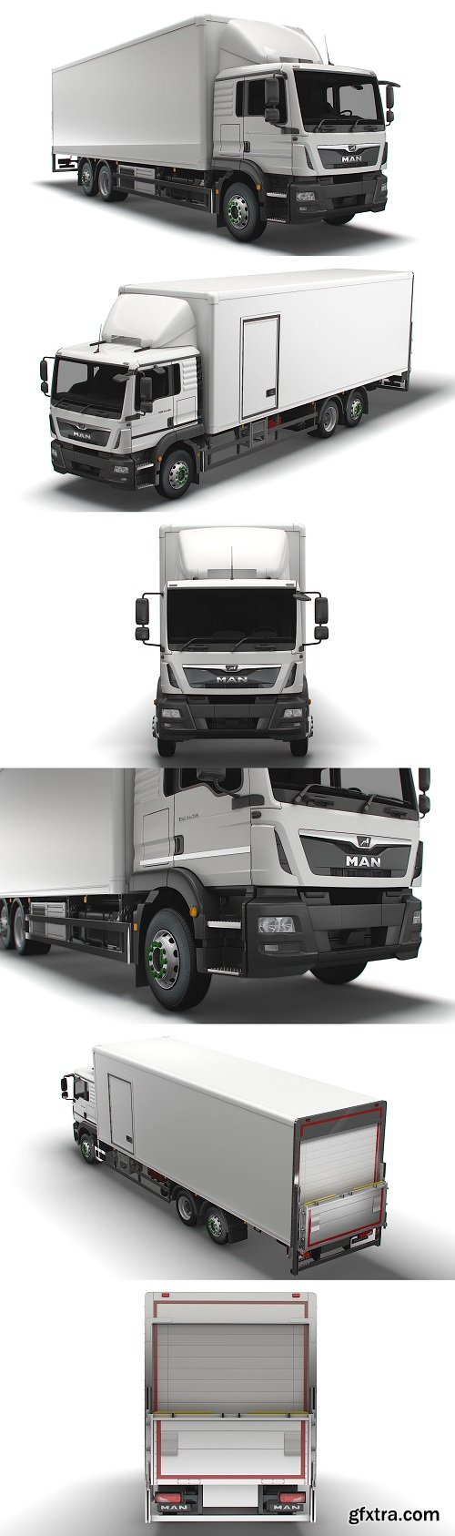 MAN TGM Box Rigid 2019 3D model