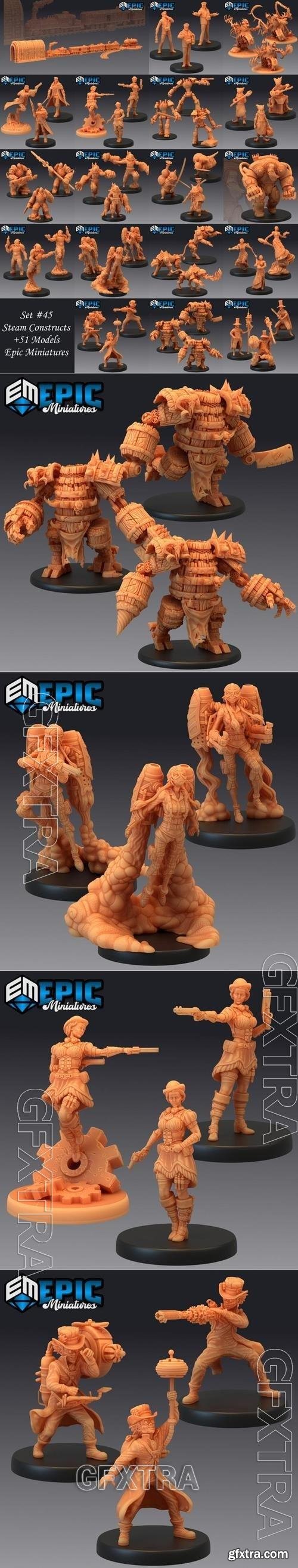 Epic Minis - Steam Constructs 3D