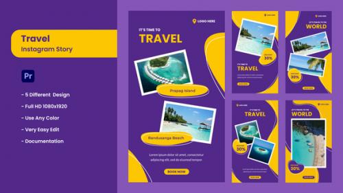 Videohive - Travel Instagram Story MOGRT - 39027292 - 39027292