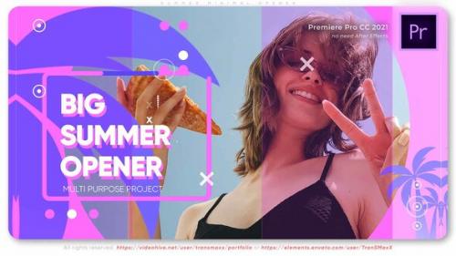 Videohive - Summer Minimal Opener - 39052306 - 39052306