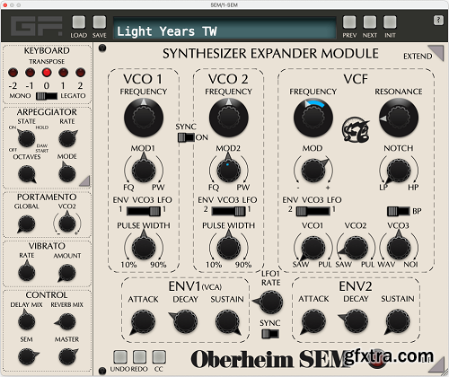 GForce Oberheim SEM v1.6.1