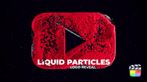 Videohive - Youtube Liquid Particles Logo - 39052598 - 39052598