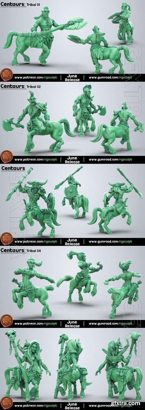 Centaur 1-5 3D Print