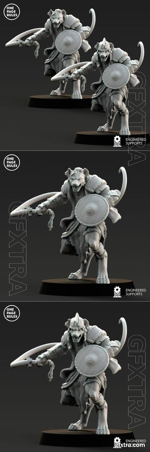 One Page Rules - Beastmen Tamer 3D Print