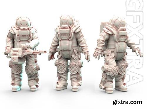 Space Suit 3D Print