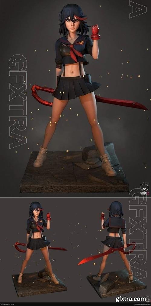 Ryuko-Kill la Kill 3D Print