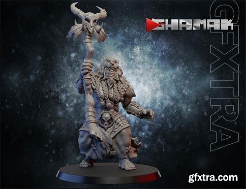 Orc Shaman 3D Print