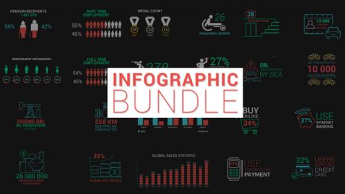 Videohive - Infographic Bundle - 22806624 - 22806624