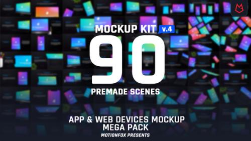 Videohive - Web & App Promo Device Mockup Pack v4 - 24417870 - 24417870