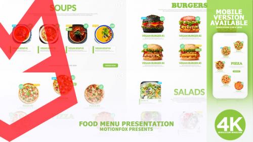 Videohive - Restaurant Food Menu Promotion - Vegan - 26244810 - 26244810