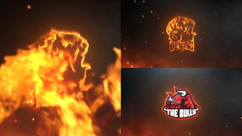 Videohive - Epic Fire Logo Reveal - 38718241 - 38718241