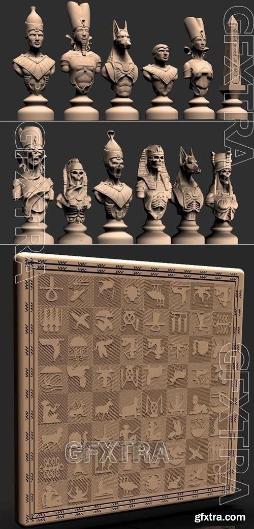 Egyptian Chess 3D 