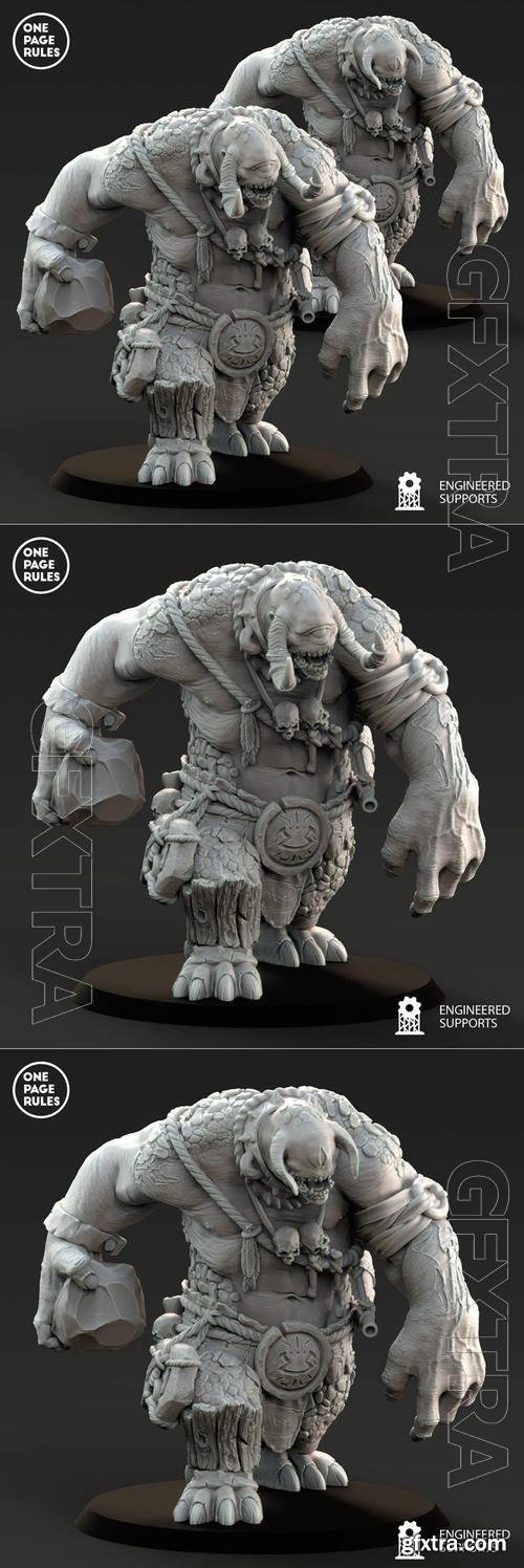 One Page Rules - Beastmen Cyclops 3D Print