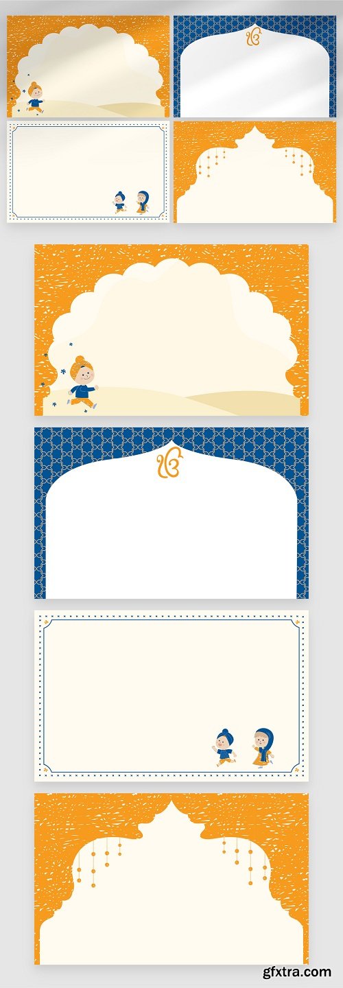 Sikh Indian Themed Education Presentation Backgrounds