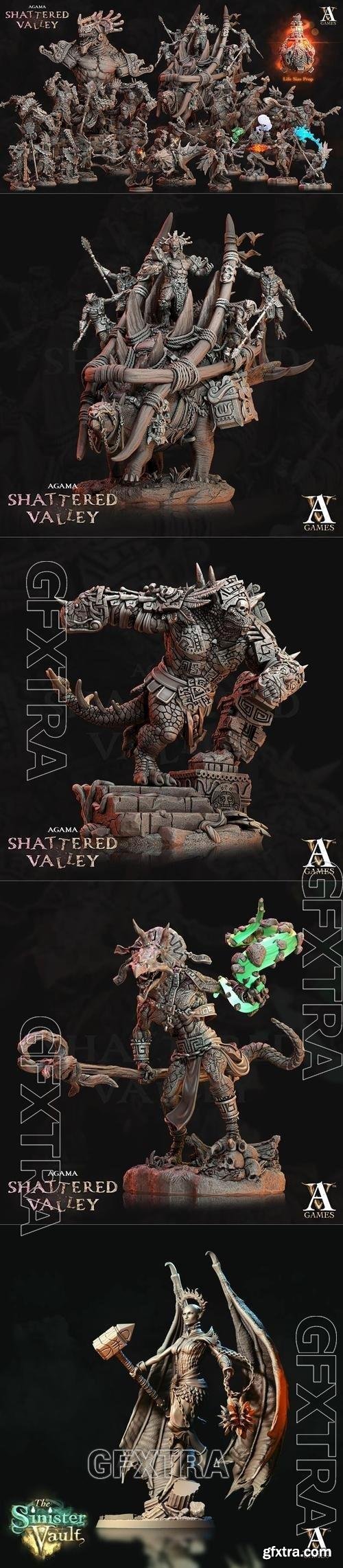 Archvillain Games - Agama Shattered Valley August 2022 3D