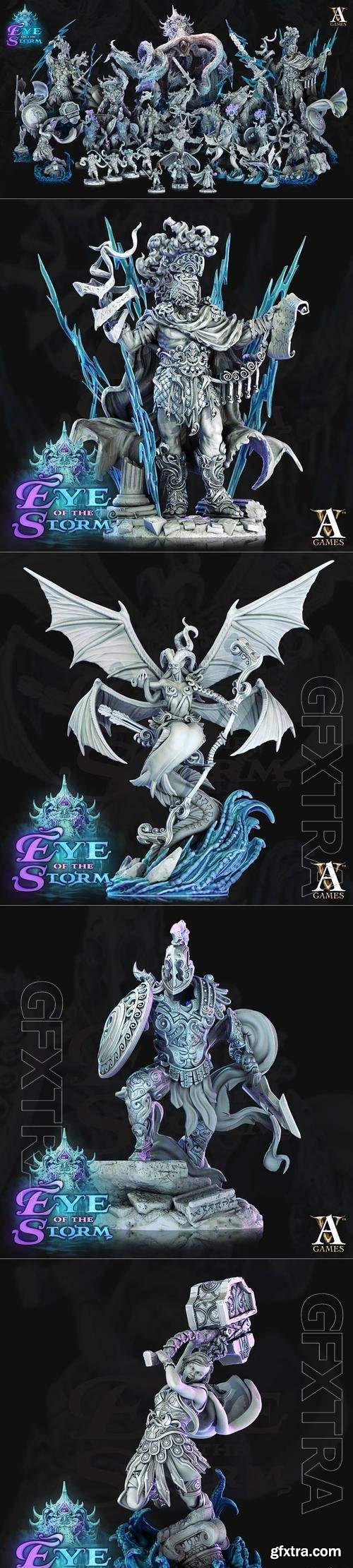 Archvillain Games - Eye of the Storm September 2021 3D Print