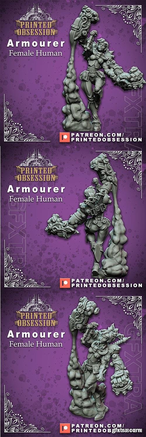 Armourer - Female Human 3D Print