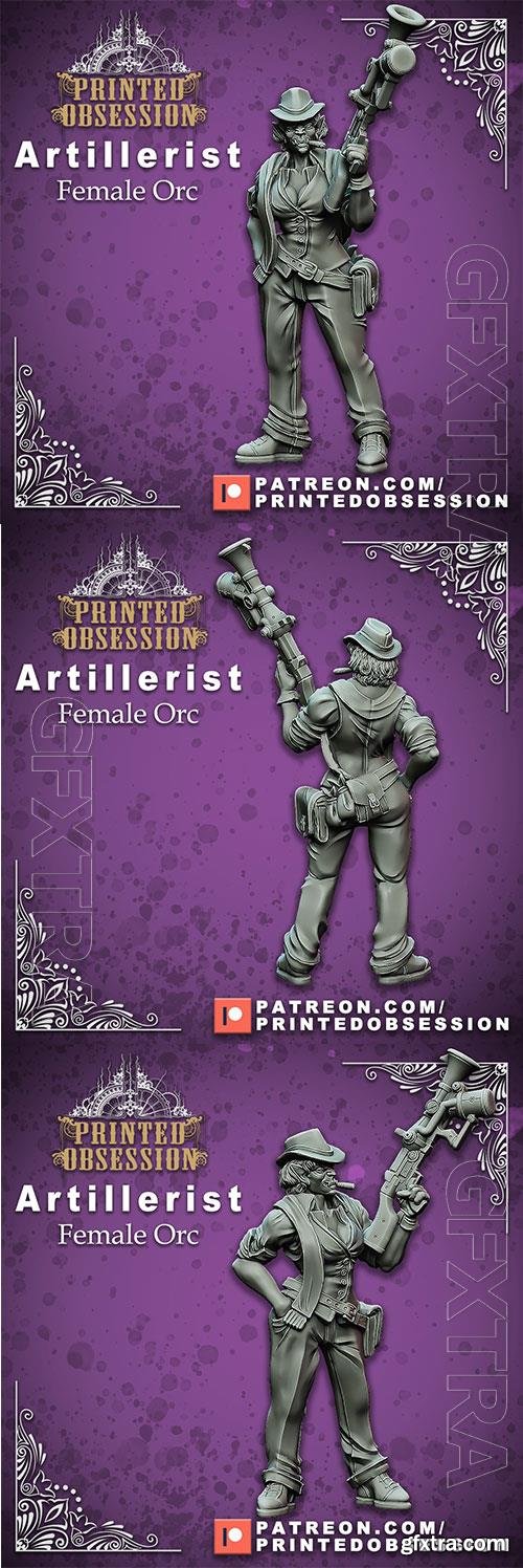 Artillerist - Female Orc 3D Print