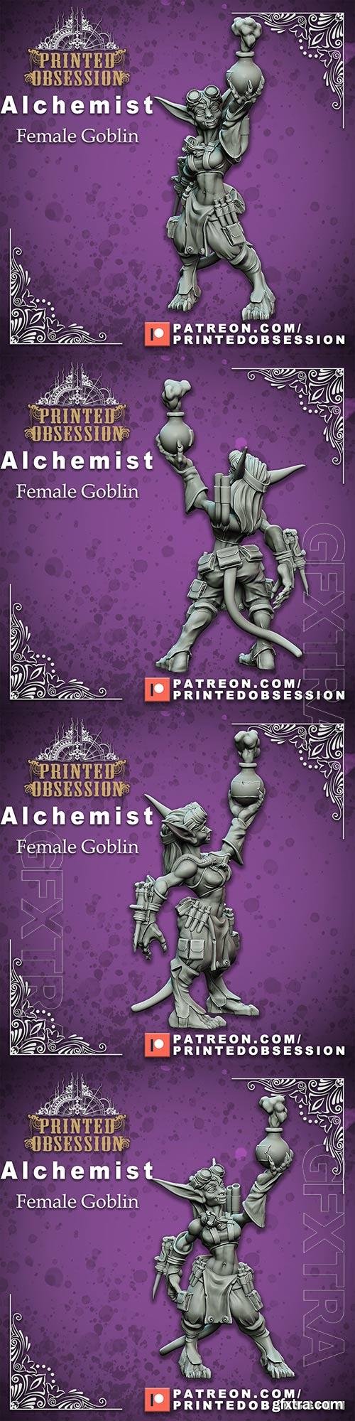 Alchemist - Female Goblin 3D Print