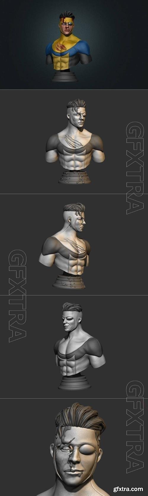 Wekster - Invincible Bust 3D Print